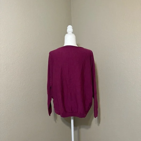 Eileen Fisher Wool Violet Sweater Size Small - Picture 7 of 7